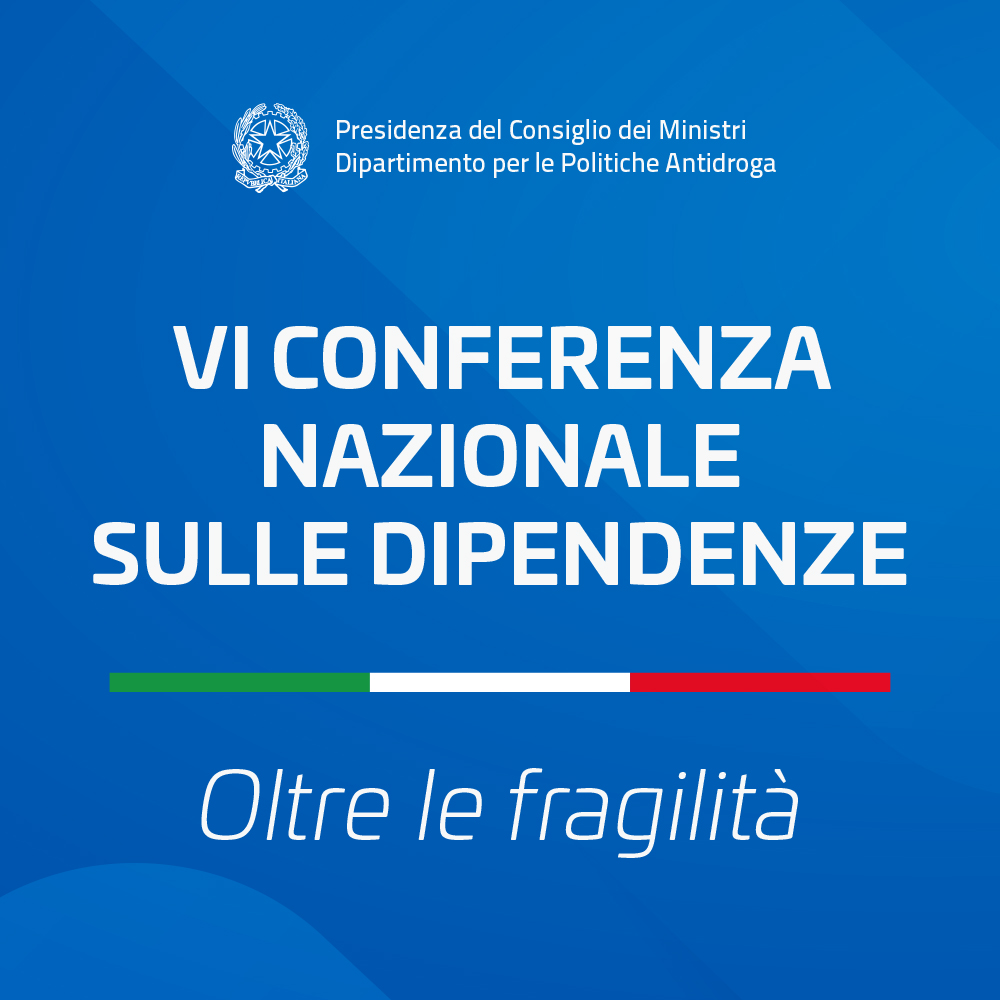 Featured image for “VI Conferenza Nazionale dipendenze”